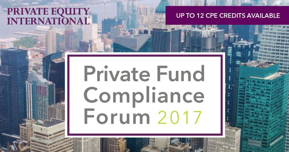 IntegriDATA Exhibiting at 2017 Private Equity Compliance Forum Feature