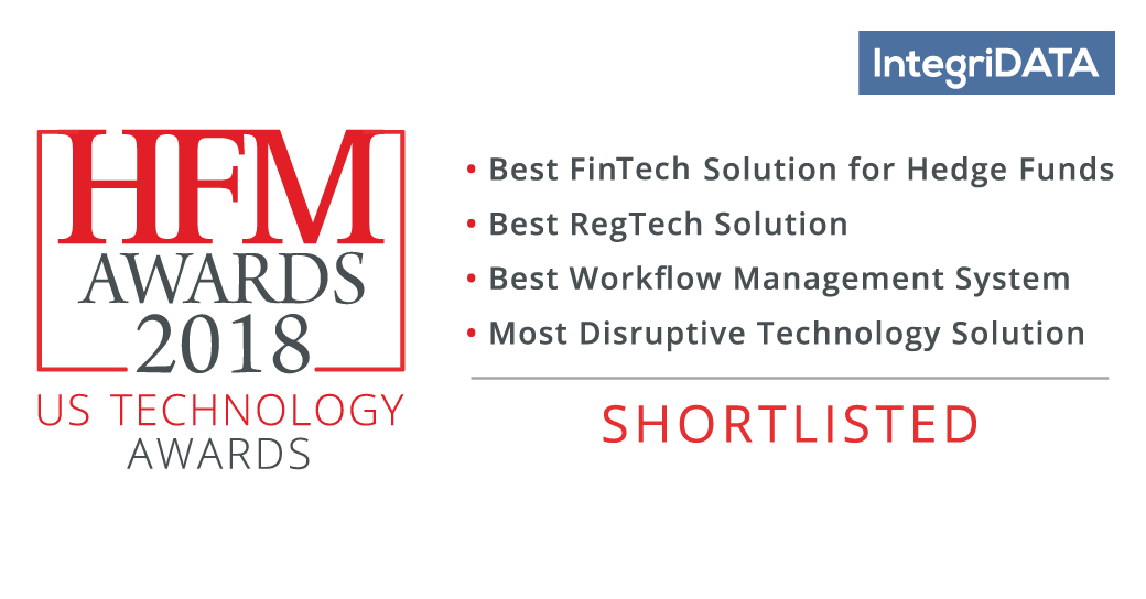 IntegriDATA Shortlisted for HFM Hedge Fund Technology Awards 2018 Feature