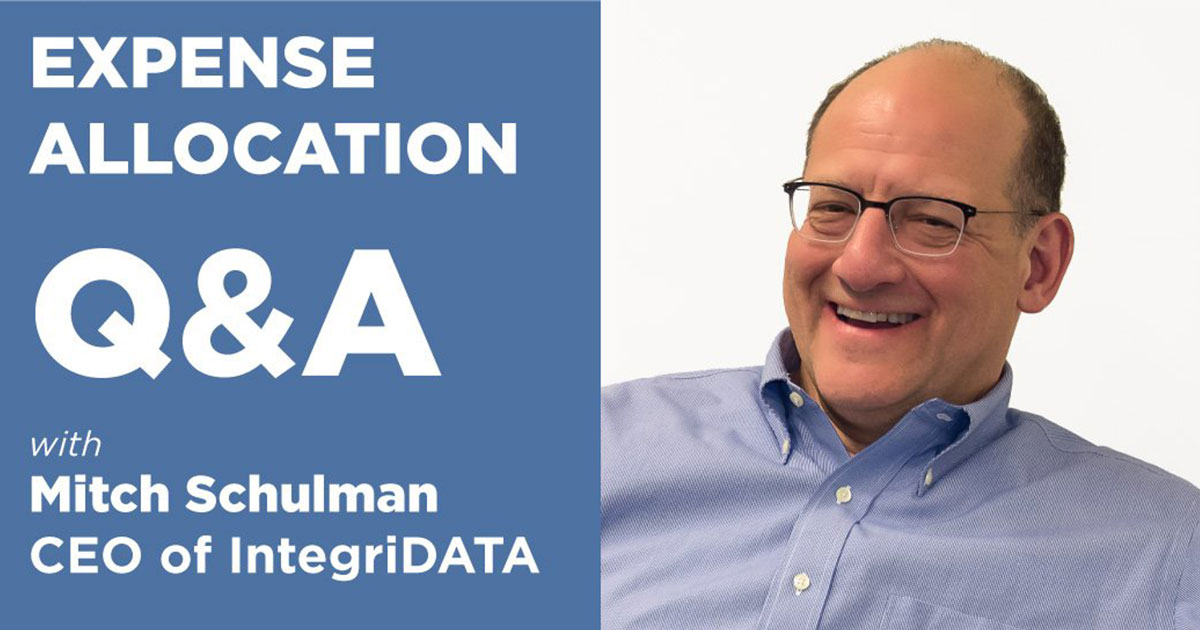 Expense Allocation Q&A with IntegriDATA’s CEO, Mitch Schulman Feature