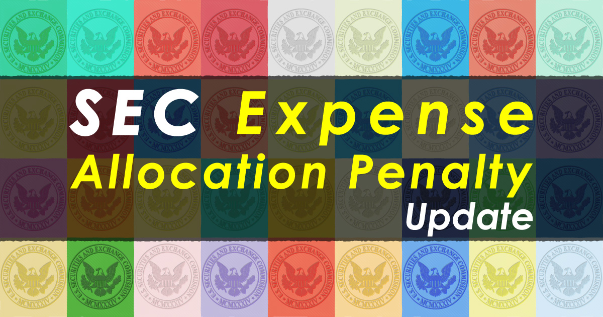 SEC Expense Allocation Penalty Update Feature