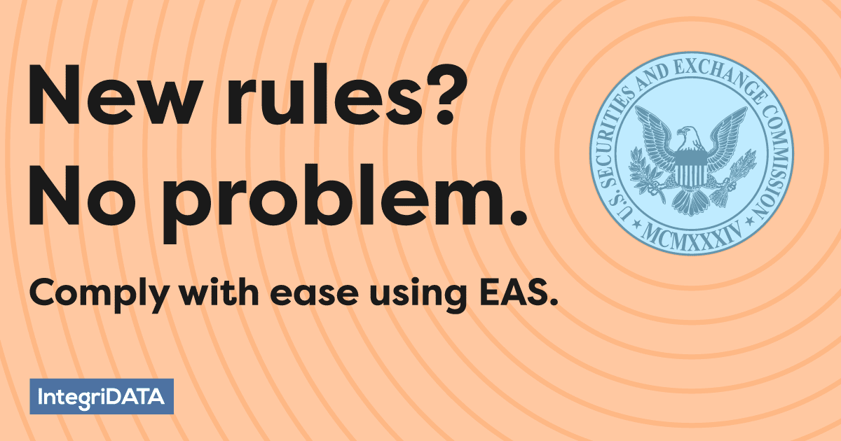 New rules? No problem. Comply with ease using EAS.