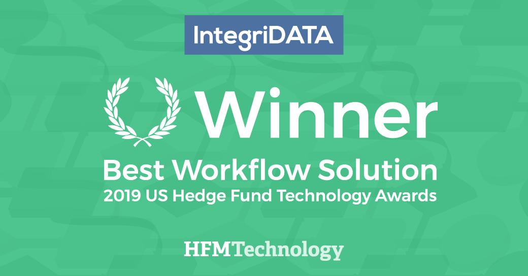 IntegriDATA Wins Hedge Fund Technology Award Feature